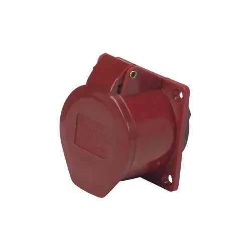 שקע לוח ישר אדום 5X16A - אור שי סיטונאות חשמל בע״מ