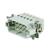 תקע פנימי צר 10 פינים - אביזרי חשמל ותשתיות - Uriel-Shay - אור שי סיטונאות חשמל בע״מ