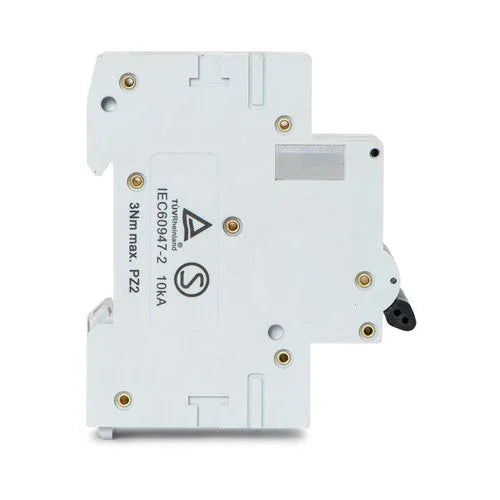 מפסק אוטומטי זעיר תעשייתי 10KA אופיין NO1010-C 1P+N 10A-C - אור שי סיטונאות חשמל בע״מ