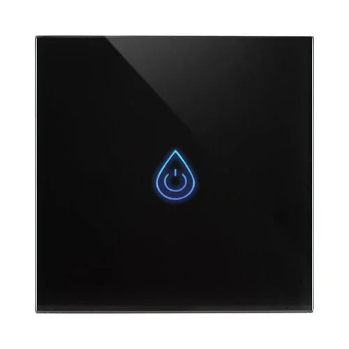 מתג טאץ' דו-קוטבי חכם זכוכית שחורה WIFI 60mm - אור שי סיטונאות חשמל בע״מ