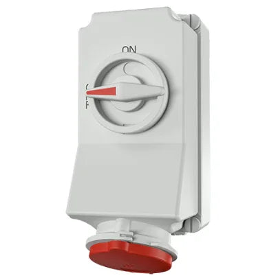 אינטרלוק אנכי 4X32 IP44 MENNEKES דגם 5105 - אביזרי חשמל ותשתיות - Uriel-Shay - אור שי סיטונאות חשמל בע״מ