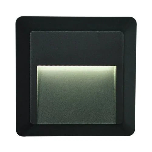 צמוד קיר שחור LOTUS-S 2W IP65 3CCT (71461311) - אור שי סיטונאות חשמל בע״מ