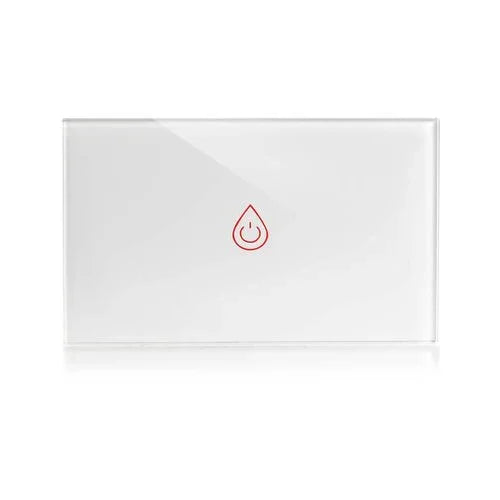 מתג טאץ' דו-קוטבי חכם זכוכית לבנה 3 מודול WIFI - אור שי סיטונאות חשמל בע״מ