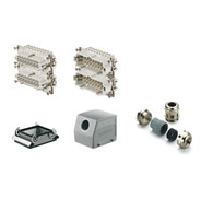 קיט HDC ל 32 מגעים + הארקה כניסה מהצד PG13.5|PG21 16A - אביזרי חשמל ותשתיות - Uriel-Shay