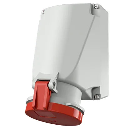 שקע לקיר 5X63 IP44 MENNEKES דגם 1145 - אביזרי חשמל ותשתיות - Uriel-Shay - אור שי סיטונאות חשמל בע״מ