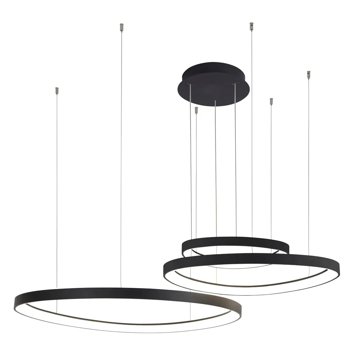 סופלה אמורפי שלישיה תלוי-2500-00-146W-אור טבעי - אור שי סיטונאות חשמל בע״מ