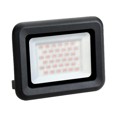 הצפה שחור COLOR JET 30W IP65 אור אדום