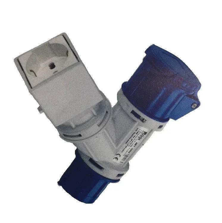 מפצל שקע ישראלי ושקע CEE לתקע CEE 3X16 - אביזרי חשמל ותשתיות - Uriel-Shay - אור שי סיטונאות חשמל בע״מ