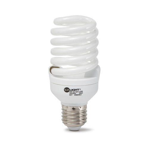 נורת מיני ספירל 25W E27 אור חם