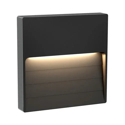 צמוד קיר אפור LOTUS-SB 6W IP65 3CCT - אור שי סיטונאות חשמל בע״מ