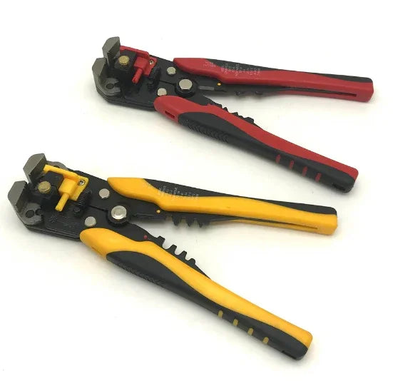 מקלף עד 6 ממ"ר + לוחץ נ"כ אדום כחול צהוב וחותך - כלי עבודה - Uriel-Shay - אור שי סיטונאות חשמל בע״מ