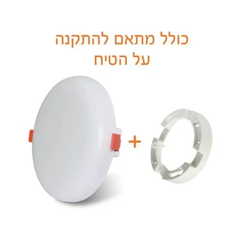 פאנל לד לבן FLEX 15W IP54 אור ניטרלי - אור שי סיטונאות חשמל בע״מ