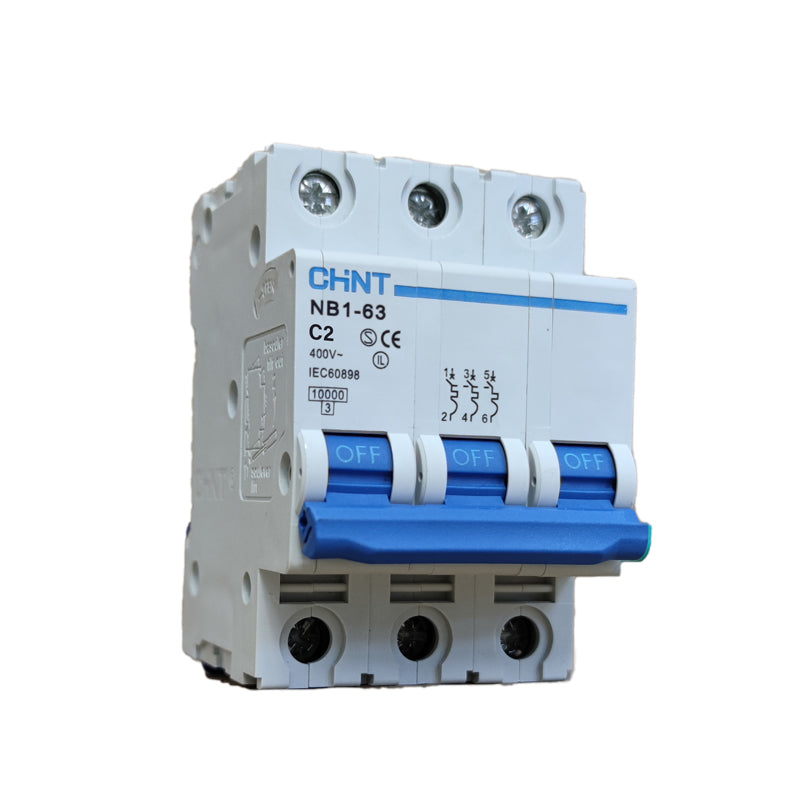 מנתק מעגל ח"א תלת-פאזי 10KA C-2A Chint