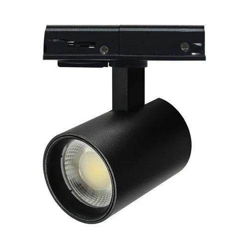 ספוט שחור לפס צבירה חד פאזי MIKA 8W 3CCT - אור שי סיטונאות חשמל בע״מ