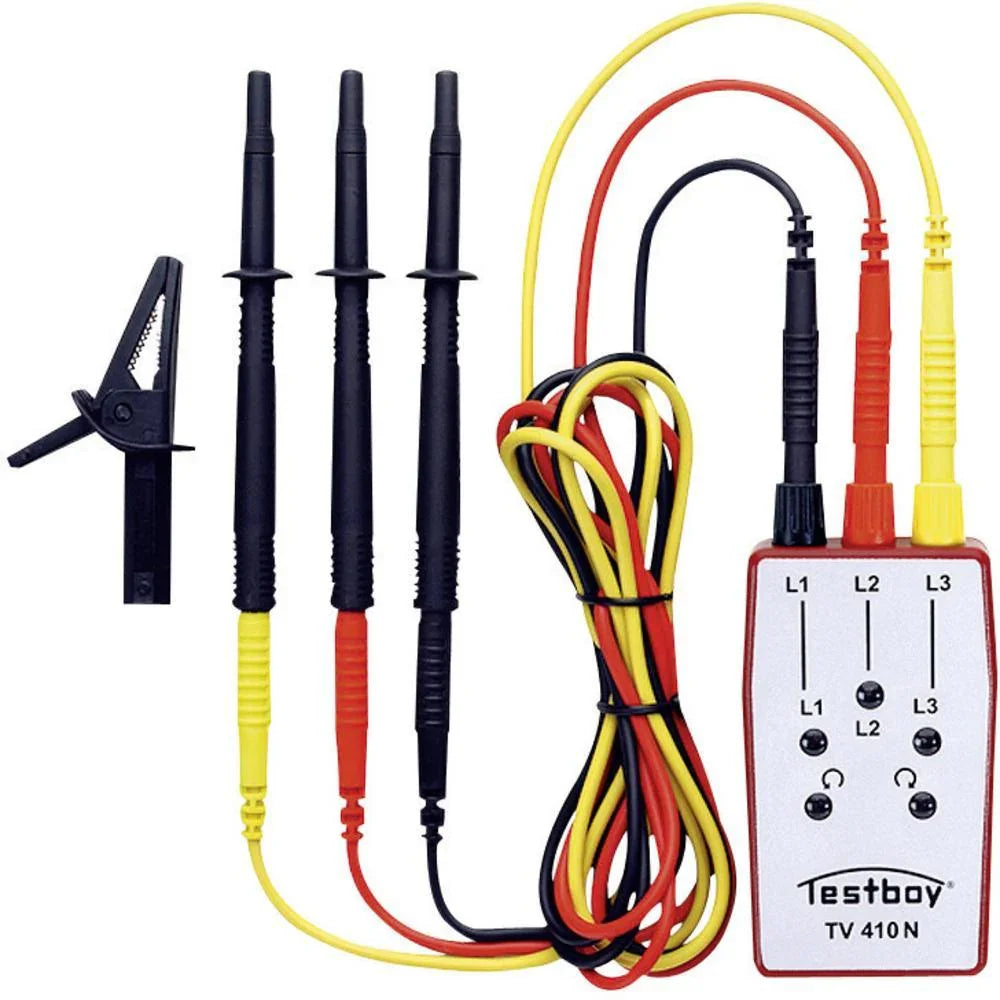 בודק סדר פאזות TV410N - כלי עבודה - Uriel-Shay - אור שי סיטונאות חשמל בע״מ