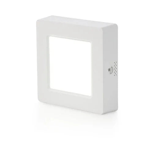 פאנל לד צמוד לבן אינטגרלי 6W 100X100 אור חם - אור שי סיטונאות חשמל בע״מ