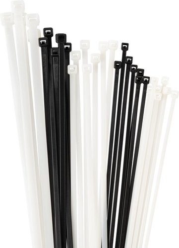חבק ניילון לבן 100 יח' 150X2.5MM