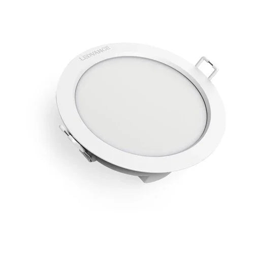 שקוע תקרה לבן LEDVANCE ECO 8W אור חם - אור שי סיטונאות חשמל בע״מ