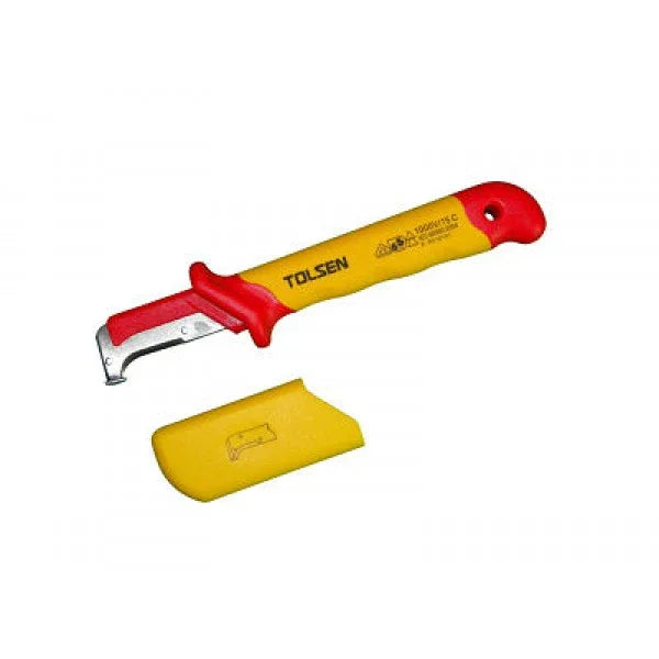 סכין כבלים מבודד 1000 וולט אורך 155 מ"מ 51416 - כלי עבודה - Uriel-Shay - אור שי סיטונאות חשמל בע״מ