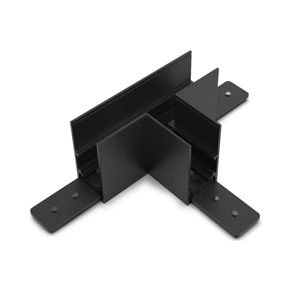 מחבר T שחור לפס צבירה מגנטי צמוד TIKTOK - אור שי סיטונאות חשמל בע״מ