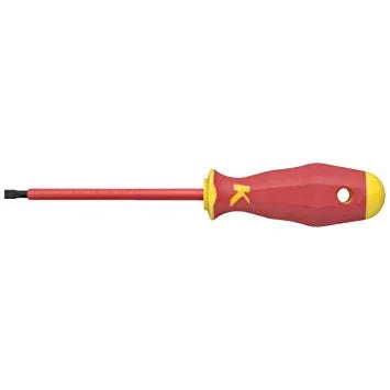 מברג VDE שטוח 2.5X75 דגם KL1007525IS Klauke - כלי עבודה - Uriel-Shay - אור שי סיטונאות חשמל בע״מ