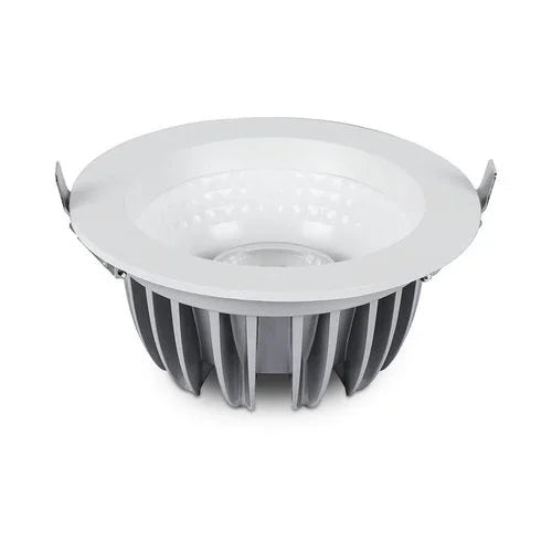 שקוע תקרה לבן APOLLO 25W 7" IP40 אור חם - אור שי סיטונאות חשמל בע״מ