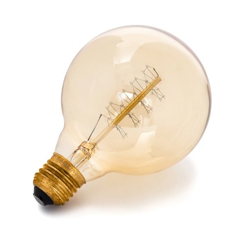 נורת פחם גלוב מיני 60W E27 תאורת אווירה חמה