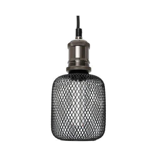 גוף תאורה דקורטיבי תלוי 1.5 מטר שחור מט - אור שי סיטונאות חשמל בע״מ