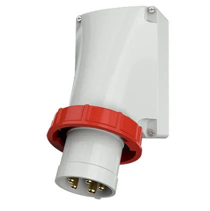 תקע לקיר 5X125 IP67 MENNEKES דגם 368 - אביזרי חשמל ותשתיות - Uriel-Shay - אור שי סיטונאות חשמל בע״מ