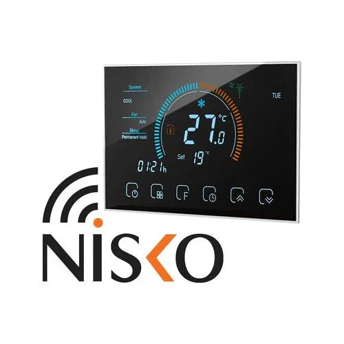 מתג טאץ' תרמוסטט חכם למזגן 3 מודול WIFI - אור שי סיטונאות חשמל בע״מ