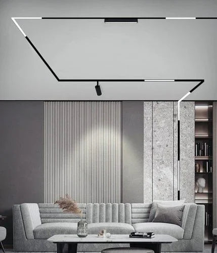 ספוט לד פינה קיר תקרה שחור TIKTOK L30 14W אור חם - אור שי סיטונאות חשמל בע״מ