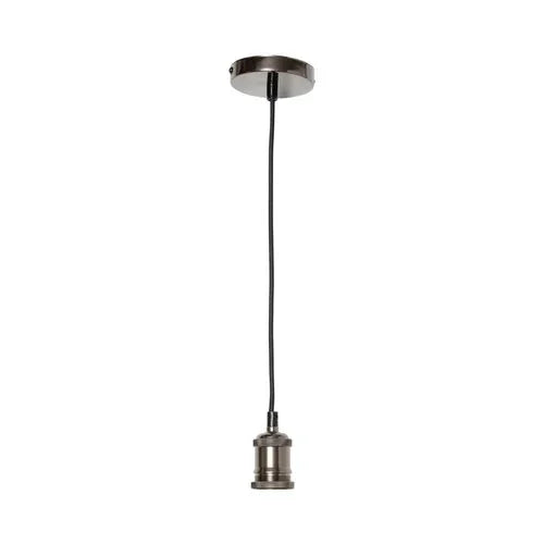 גוף תאורה דקורטיבי תלוי 1.5 מטר שחור פנינה - אור שי סיטונאות חשמל בע״מ