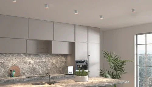 צמוד תקרה צילינדר שחור TOPAZ 15W 3CCT - אור שי סיטונאות חשמל בע״מ