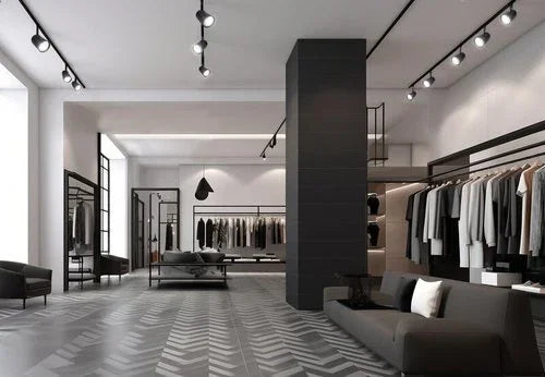 ספוט לד שחור לפס צבירה EURO 38W אור ניטרלי - אור שי סיטונאות חשמל בע״מ