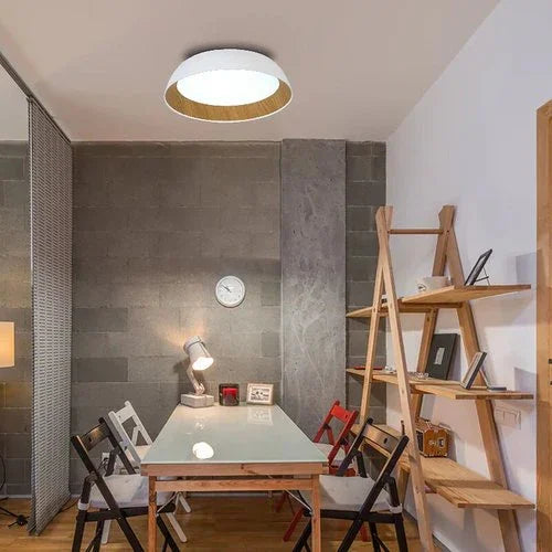 צמוד תקרה שחור+עץ OREN 60W 60CM 3CCT - אור שי סיטונאות חשמל בע״מ