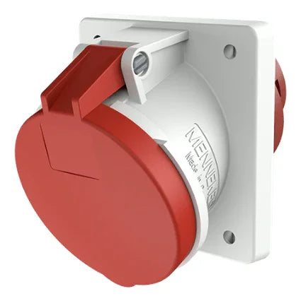 שקע לפנל משופע 4X63 IP44 MENNEKES דגם 1151 - אביזרי חשמל ותשתיות - Uriel-Shay - אור שי סיטונאות חשמל בע״מ