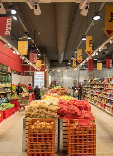 ספוט לד שחור לפס צבירה CLOUD 40W 36° אור חם - אור שי סיטונאות חשמל בע״מ