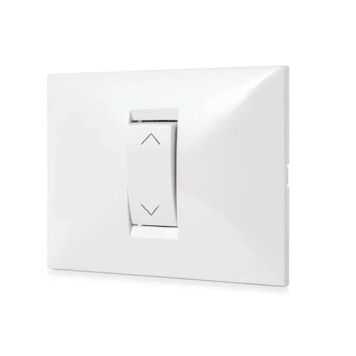 לחצן תריס 6 מגעים 1 מודול לבן ניסקו סוויץ' - אור שי סיטונאות חשמל בע״מ