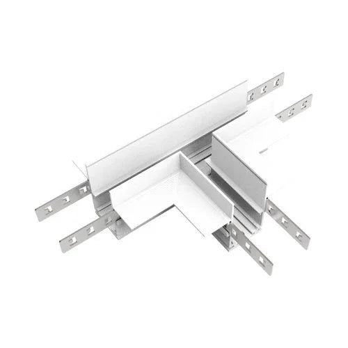 מחבר T לבן לפס צבירה מגנטי שקוע TIKTOK - אור שי סיטונאות חשמל בע״מ