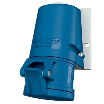 שקע לקיר 3X32 IP44 MENNEKES דגם 27005 - אביזרי חשמל ותשתיות - Uriel-Shay - אור שי סיטונאות חשמל בע״מ