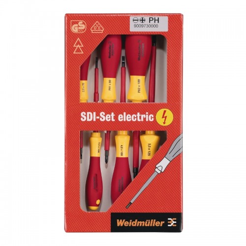 סט מברגים "SDIS 2,5-5,5-PH1|2" Weidmuller - כלי עבודה - Uriel-Shay
