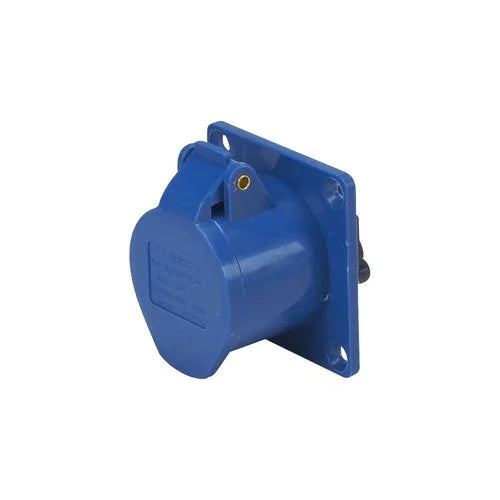 שקע לוח ישר כחול 3X16A - אור שי סיטונאות חשמל בע״מ