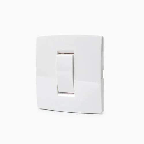 לחצן 1 מודול לבן ניסקו סוויץ' - אור שי סיטונאות חשמל בע״מ