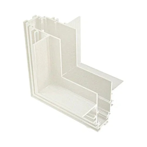 מחבר L קיר תקרה לבן לפס צבירה מגנטי שקוע TIKTOK - אור שי סיטונאות חשמל בע״מ