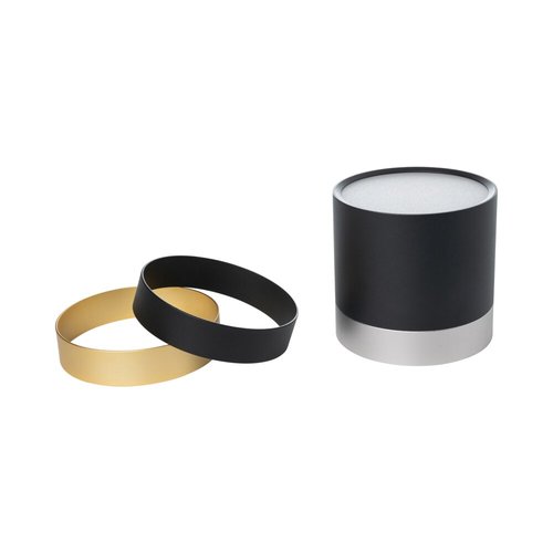 צמוד תקרה צילינדר שחור TOPAZ 10W 3CCT