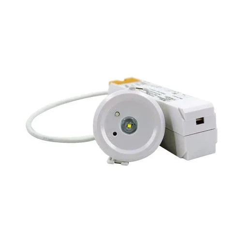 תאורת חירום חד תכליתית תחת הטיח לבן NOGA 5W - אור שי סיטונאות חשמל בע״מ