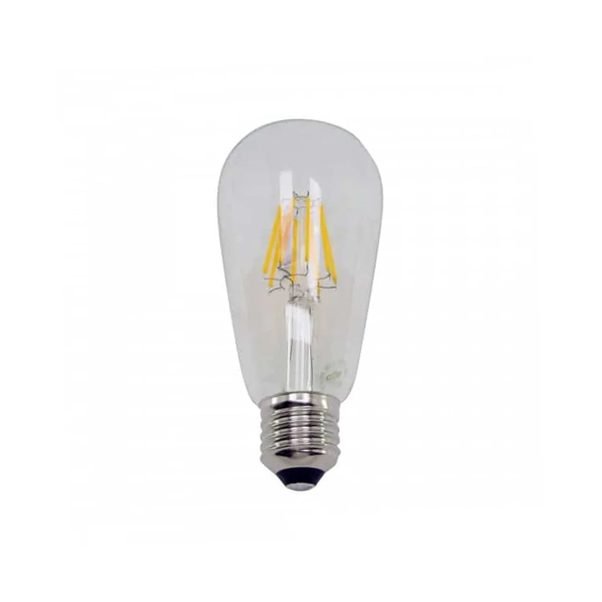 נורת אגסית לעימעום LED-L-E27-ST64-8W-LED-אור חם-D - אור שי סיטונאות חשמל בע״מ