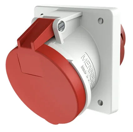 שקע לפנל משופע 5X63 IP44 MENNEKES דגם 1155 - אביזרי חשמל ותשתיות - Uriel-Shay - אור שי סיטונאות חשמל בע״מ