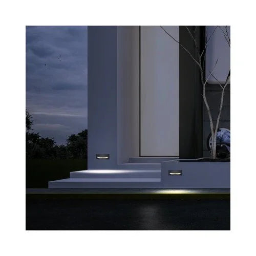 שקוע חומה אפור WALL SMALL-B 6W IP65 אור חם - אור שי סיטונאות חשמל בע״מ