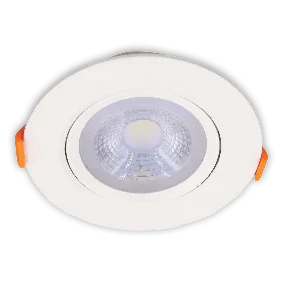 דגם נופר- שקוע תקרה עגול לבן אור קר 12W TekTonix - אור שי סיטונאות חשמל בע״מ